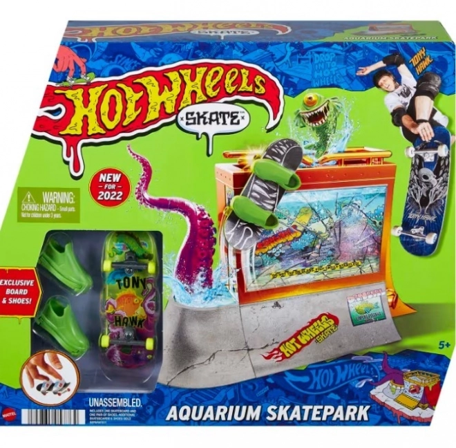 Spillesæt Hot Wheels Skatepark Akvarium