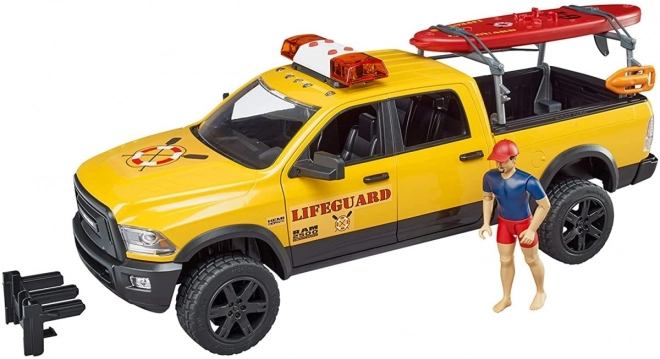 Bruder Dodge RAM kystvagt med redder og tilbehør