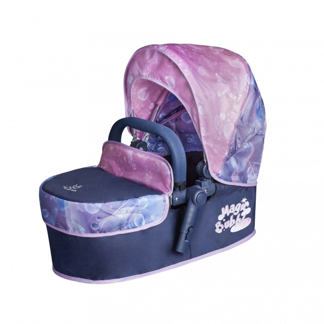 DeCuevas 81776 Sammenklappelig dukkevogn 3 i 1 med taske Magic Bubble 2024 - 73 cm