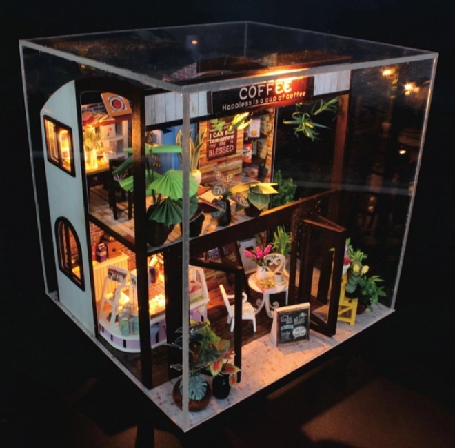 Ni miniaturehuse Kaffebar