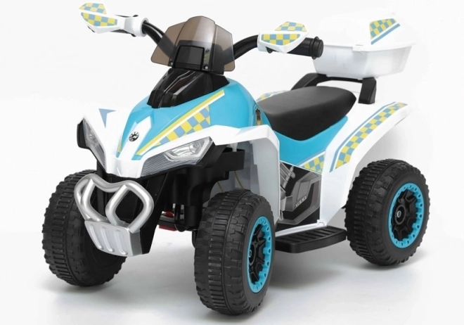 Genopladelig Firehjuling GTS1188-A Politi Hvid
