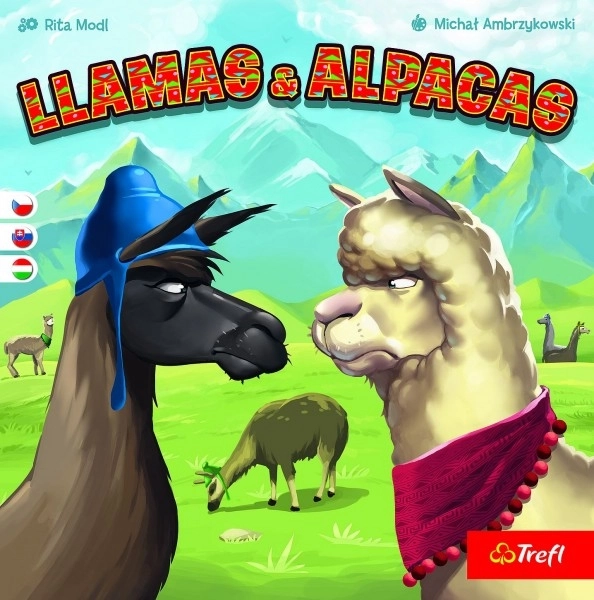 Lamaer og Alpakkaer Selskabsspil