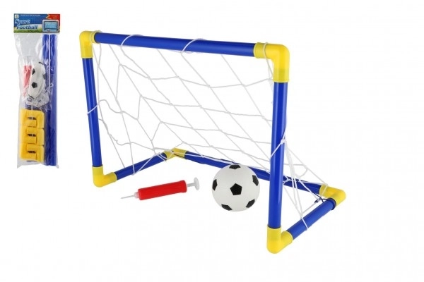 Fodboldmål til børn med bold og pumpe