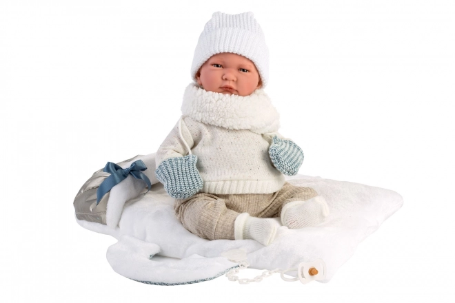 Llorens M740-03 tøj til dukke baby NEW BORN størrelse 40-42 cm
