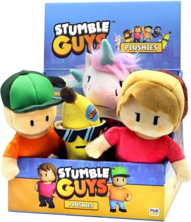Plysjfigur 20 cm STUMBLE GUYS x BARBIE