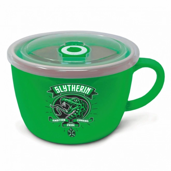 Keramisk skål med låg Slytherin - Harry Potter