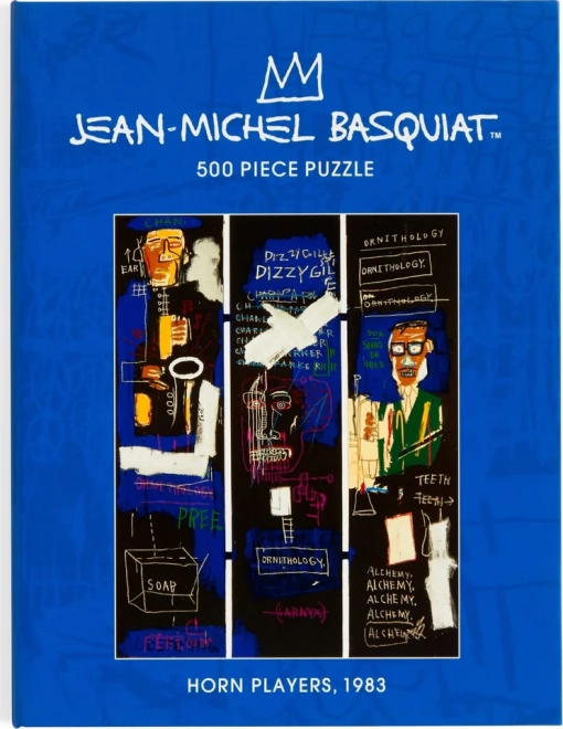 Puslespil Basquiat: Hornspillere 500 brikker