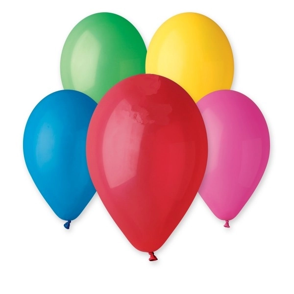 Farverige oppustelige balloner - 15 stk