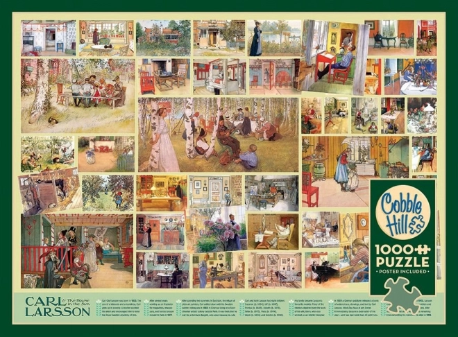 COBBLE HILL puslespil Carl Larsson 1000 brikker