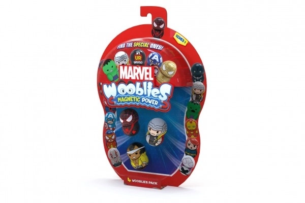 Wooblies magnetiske figurer - 4 stykker