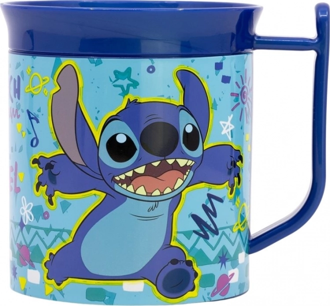 Plastkrus med motivet Stitch
