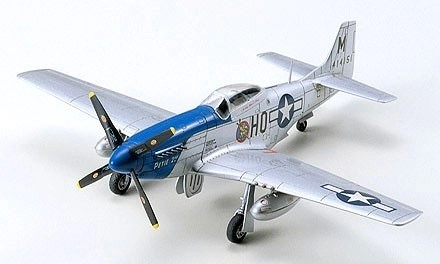 Model fly P-51D Mustang Nordamerikansk