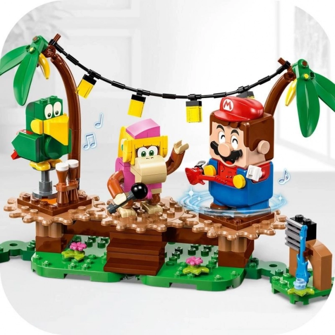 LEGO Super Mario Jungle koncert Dixie Kong