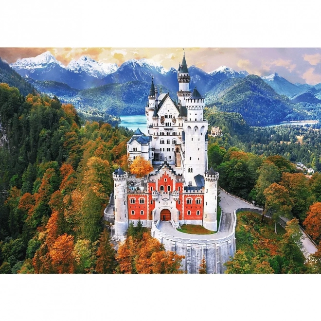 TREFL Puslespil Premium Plus Foto Odyssey: Neuschwanstein Slot 1000 brikker