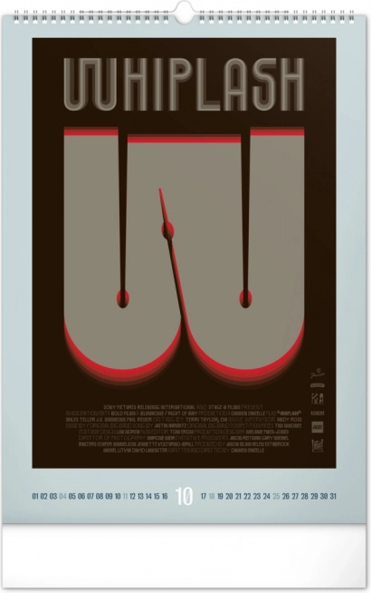 Vægkalender Alternative Filmplakater 2026