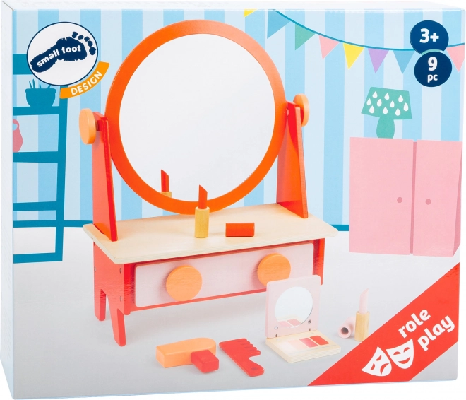 Træ kosmetikbord Retro