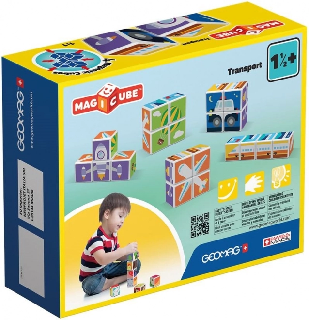 GEOMAG Magnetiske terninger Magicube Transportmidler