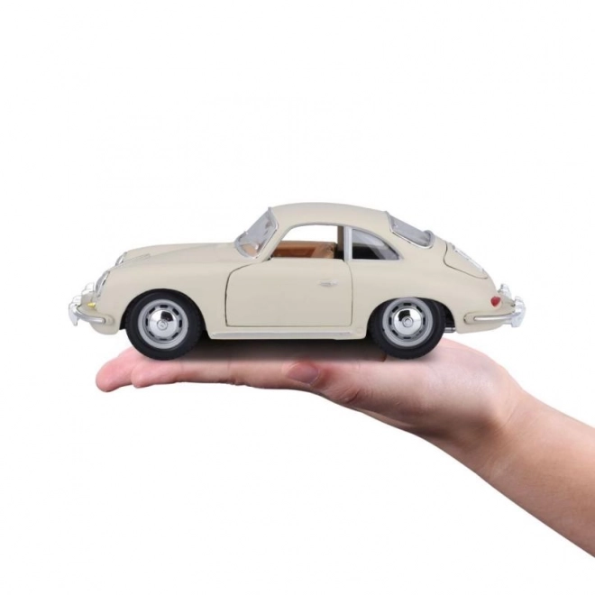 Bburago 1:24 Porsche 356B Coupe (1961) Elfenben