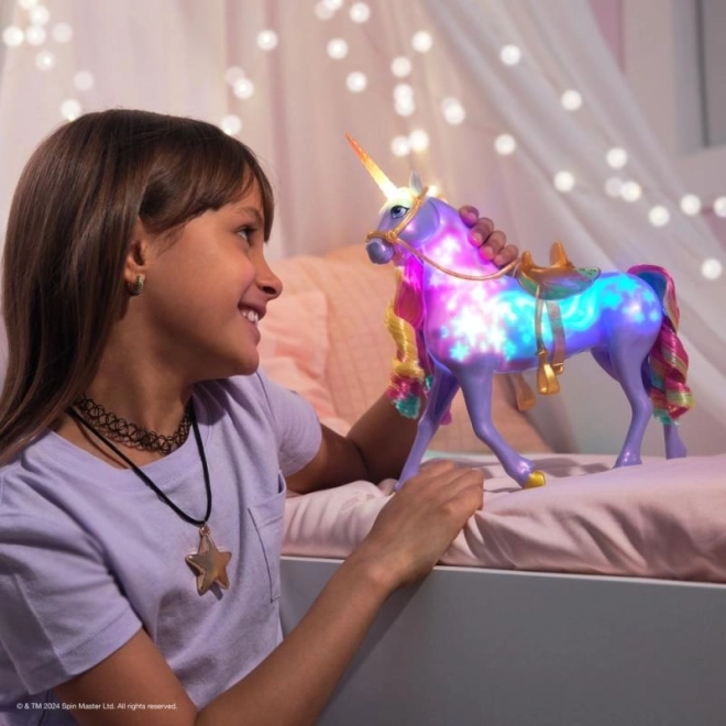 UNICORN ACADEMY LYSENDE ENHJØRNING WILDSTAR 24cm