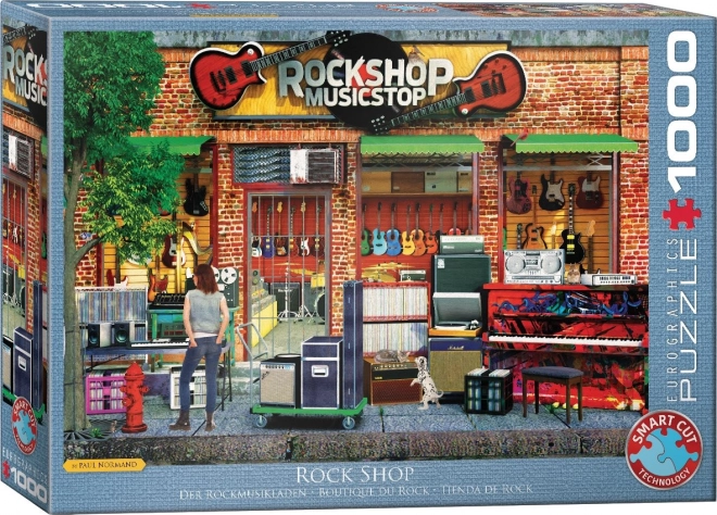 Puslespil 1000 brikker EUROGRAPHICS Rock Shop
