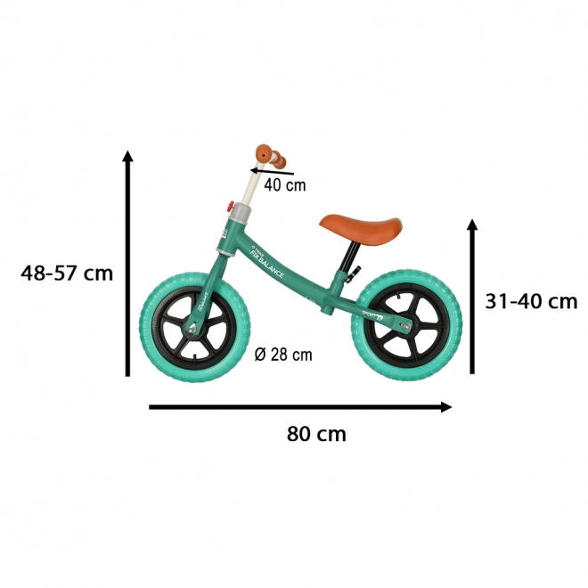 Børnecykel - løbecykel Trike Fix Balance – Turkis