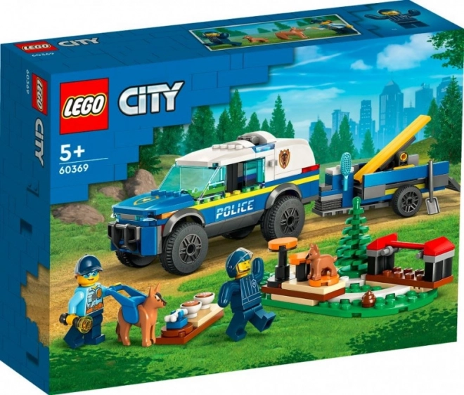 LEGO® City 60369 Mobil træningsbane for politihunde