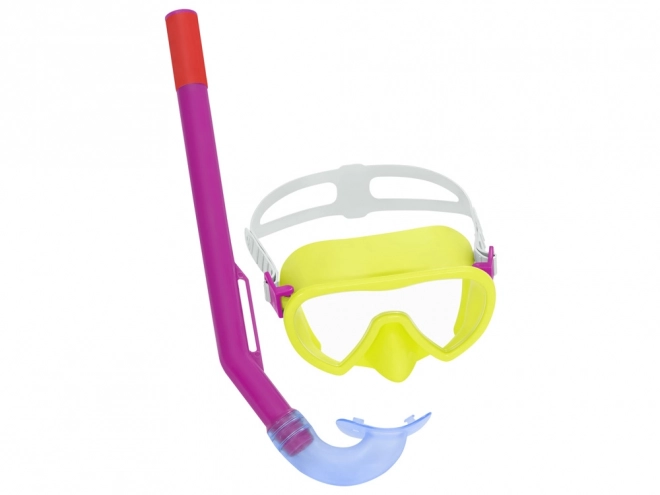 Bestway dykker maske med snorkel til børn 3+ – Gul
