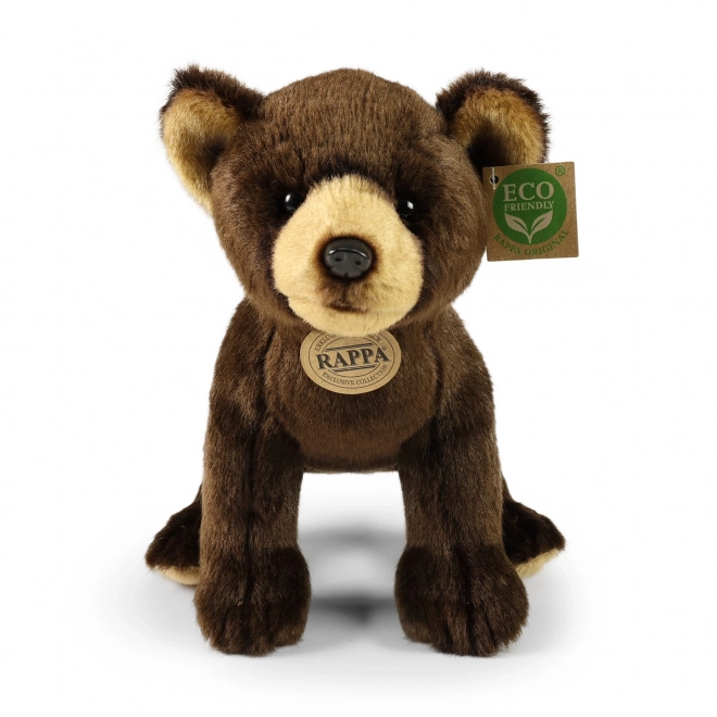 Bamse siddende 25 cm Miljøvenlig