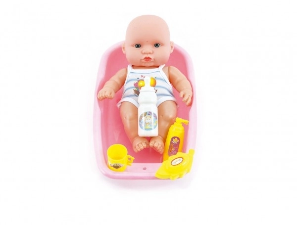 Baby i badekar
