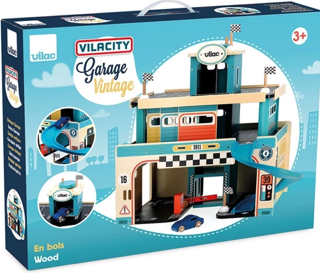 Vilac Træ Vintage Garage Vilacity