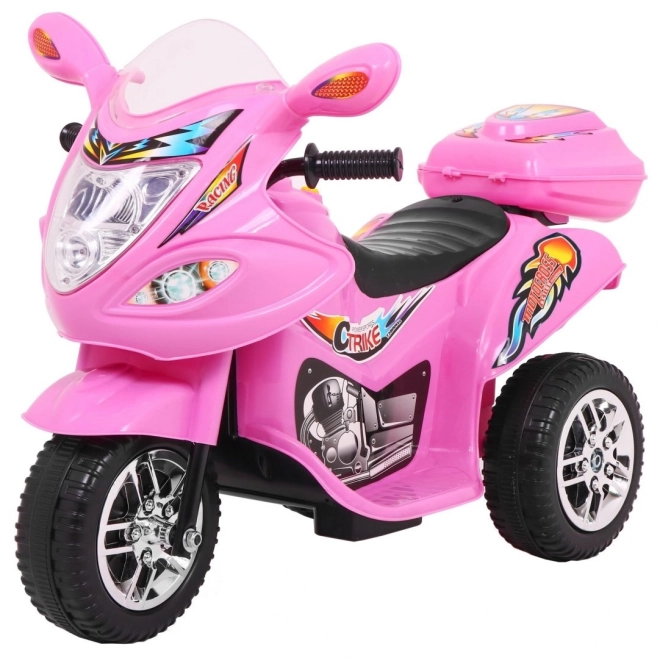 Triciclet BJX-088 elektrisk motorcykel + lyde + lys – Lyserød