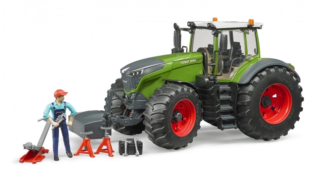 Bruder Traktor Fendt 1050 Vario med mekaniker og værktøjssæt 1:16