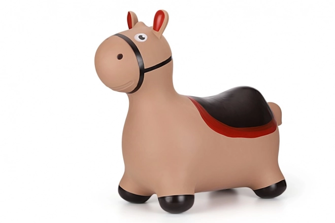 Hoppende kæledyr – brun pony