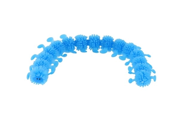 Housenka katte anti-stress silikone 24cm mulighed for 4 farver