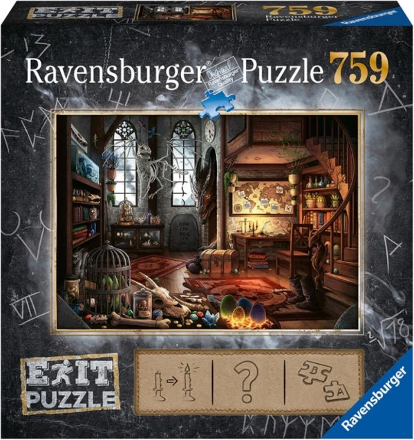 Ravensburger Puslespil Exit: Dragens Laboratorium 759 brikker