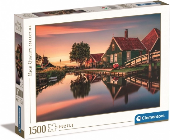 Puslespil 1500 brikker Zaanse Schans