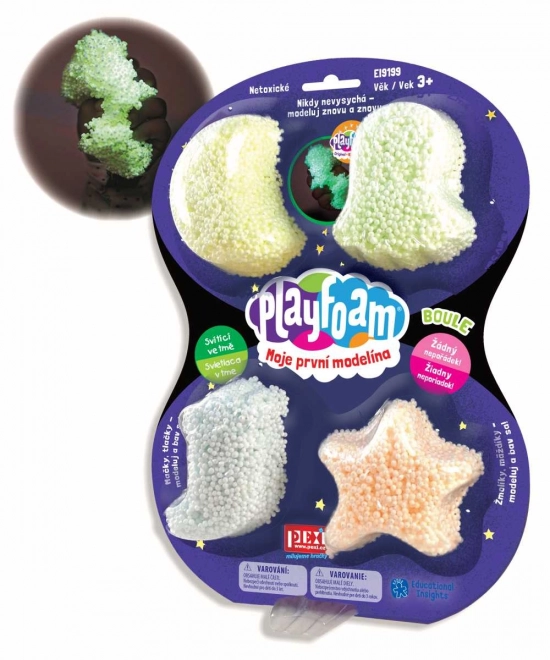 Skabelsessæt PlayFoam® Kugler der lyser