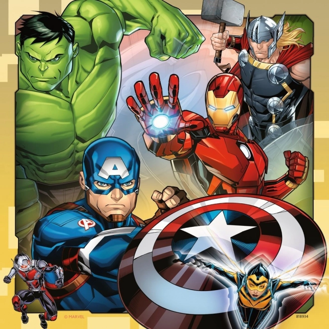 Ravensburger Marvel Avengers puslespil 3x49 stk