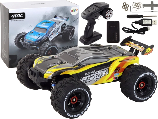 Terrængående RC-bil RABBITS 4WD 2.4G gul