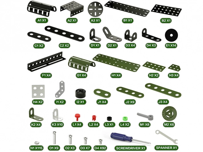 Konstruktion metalbyggesten damplokomotiv 340el ZA3869