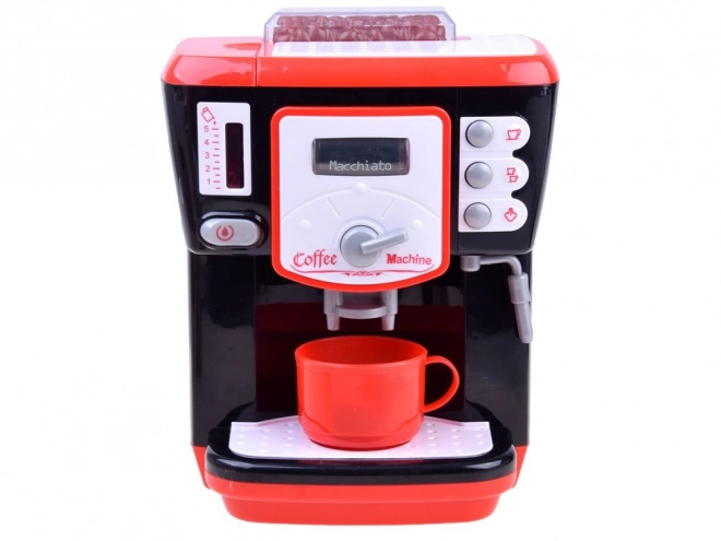 Stor interaktiv kaffemaskine lyde fra café ZA2897