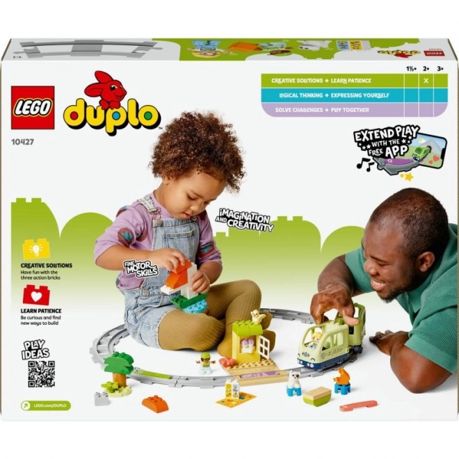 Sommerferieeventyr med interaktivt DUPLO-tog