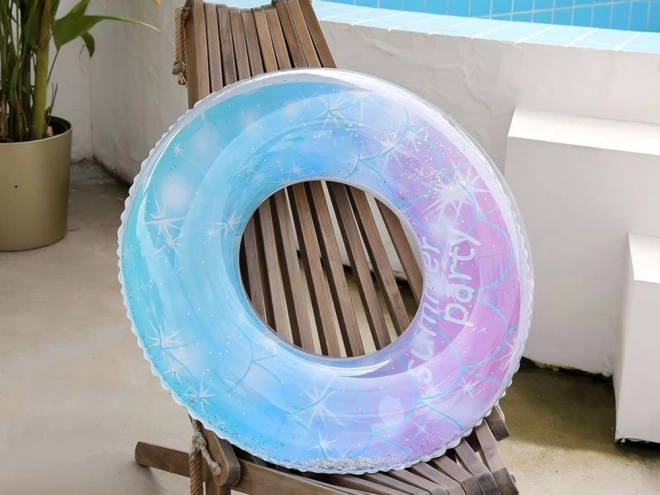 Flydende ring med konfetti 70 cm