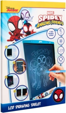 Tegnetavle LCD 28 cm Prinsesser, Spidey, Stitch