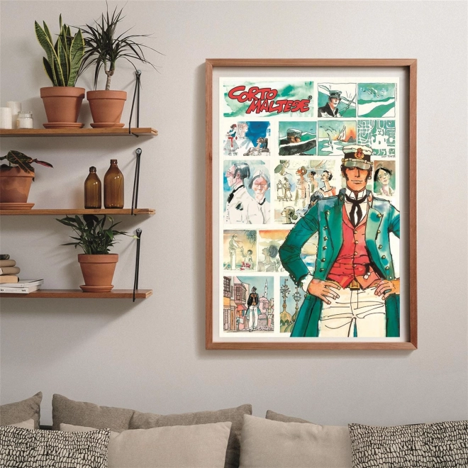1000-stykke puslespil Corto Maltese: Eventyrlig sømand