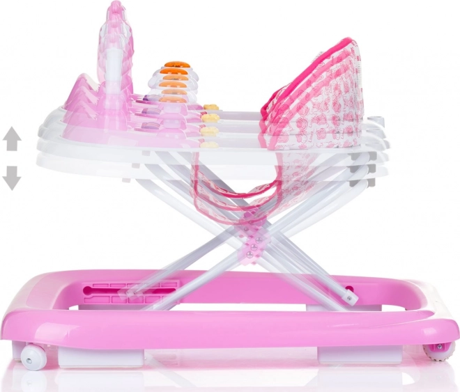 CHIPOLINO Interaktiv gåstol Lille Ko – pink