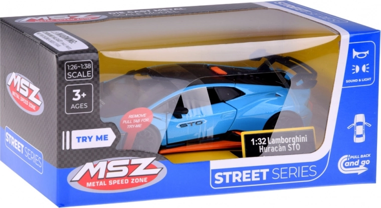 Lys og lyde som i en ægte supersportsvogn