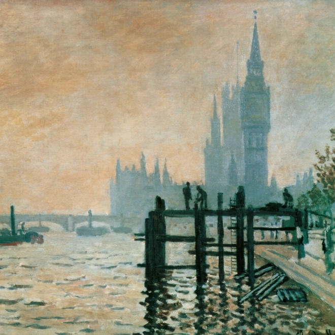 Notatkalender Claude Monet 2026, 30 x 30 cm
