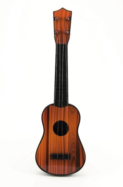 Plast guitar 40cm 2 farver på kort