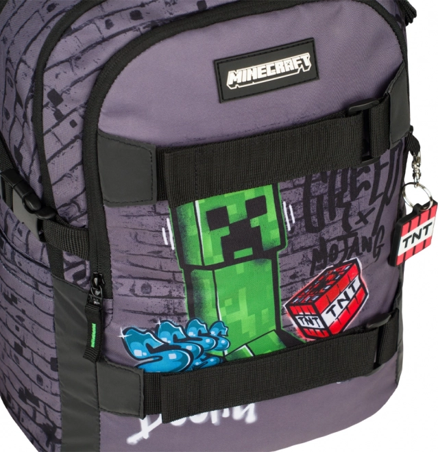 skole rygsæk Baagl Skate Minecraft TNT